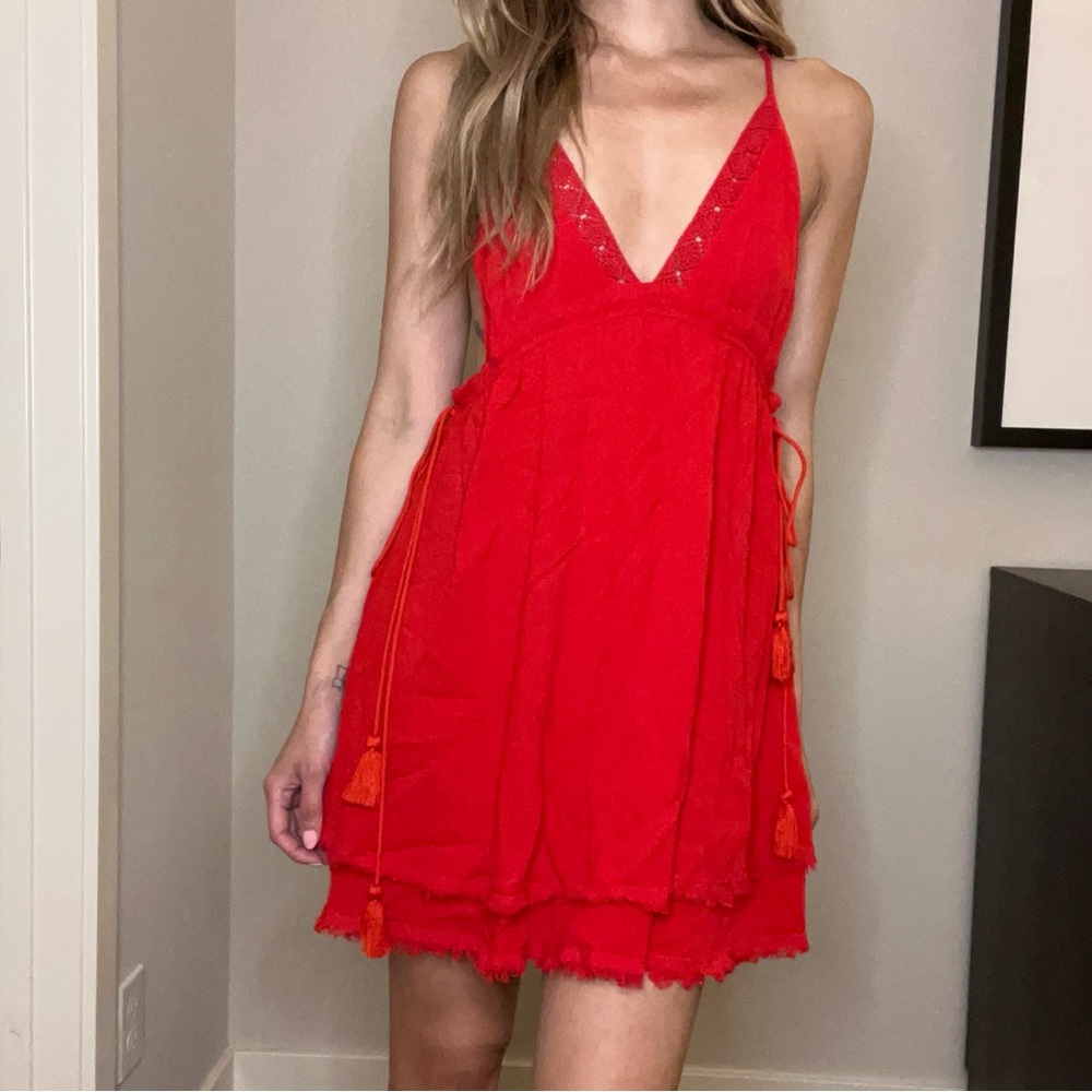 Red Resort Dress